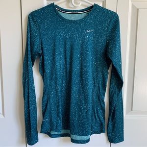 Nike Dri-Fit long sleeve running shirt Size M
